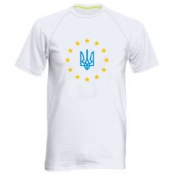Мужская футболка для спорта ЕвроУкраїна - PrintSalon
