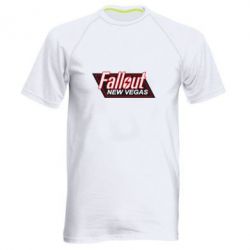 Мужская футболка для спорта Fallout New Vegas - PrintSalon