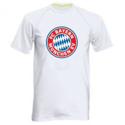 Мужская футболка для спорта FC Bayern Munchen - PrintSalon