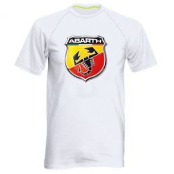 Мужская футболка для спорта FIAT Abarth - PrintSalon