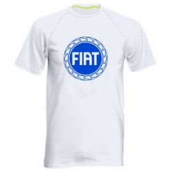 Мужская футболка для спорта Fiat logo - PrintSalon