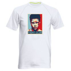 Мужская футболка для спорта Fight Club Tyler Durden - PrintSalon