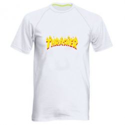 Мужская футболка для спорта Fire Thrasher - PrintSalon
