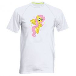 Чоловіча футболка для спорту Fluttershy - PrintSalon
