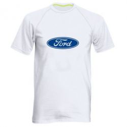 Мужская футболка для спорта Ford Logo - PrintSalon