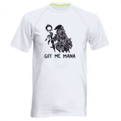 Мужская футболка для спорта Giff Me Mana - PrintSalon