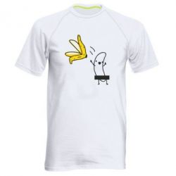 Чоловіча футболка для спорту Голий банан - PrintSalon