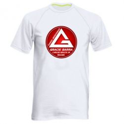 Мужская футболка для спорта Gracie Barra Miami - PrintSalon