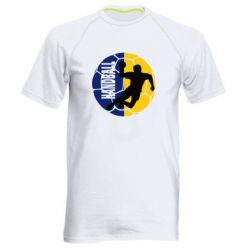 Мужская футболка для спорта Handball Logo