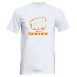 Чоловіча футболка для спорту hardcore - PrintSalon