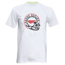 Мужская футболка для спорта Honda Racing - PrintSalon