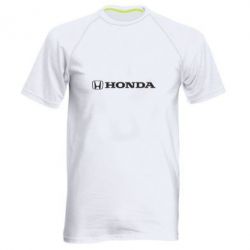 Мужская футболка для спорта Honda Small Logo - PrintSalon