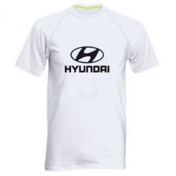 Мужская футболка для спорта Hyundai Small - PrintSalon