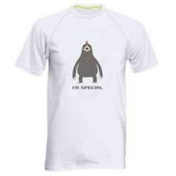 Мужская футболка для спорта I'm special Sloth - PrintSalon