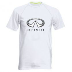 Чоловіча футболка для спорту Infinity Logo 3D - PrintSalon