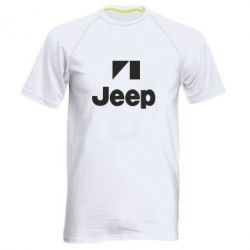 Мужская футболка для спорта Jeep Logo - PrintSalon