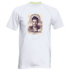 Чоловіча футболка для спорту Jensen Ackles - PrintSalon