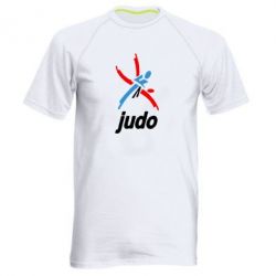 Мужская футболка для спорта Judo Logo - PrintSalon