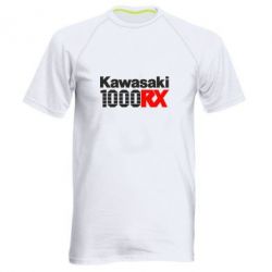 Мужская футболка для спорта Kawasaki 1000RX - PrintSalon