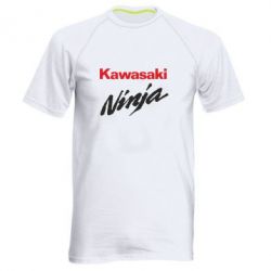 Мужская футболка для спорта Kawasaki Ninja - PrintSalon