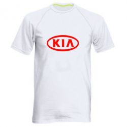 Мужская футболка для спорта KIA Small - PrintSalon