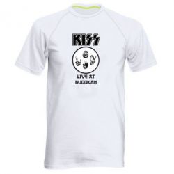 Чоловіча футболка для спорту Kiss - PrintSalon