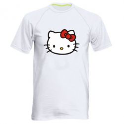 Мужская футболка для спорта Kitty - PrintSalon