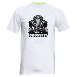 Мужская футболка для спорта Кобра CrossFit - PrintSalon