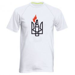 Мужская футболка для спорта Коктейль Молотова - PrintSalon