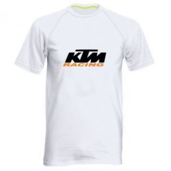 Мужская футболка для спорта KTM Racing - PrintSalon