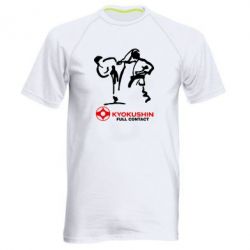 Чоловіча футболка для спорту Kyokushin Full Contact - PrintSalon