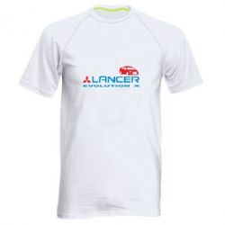 Мужская футболка для спорта Lancer Evolution X - PrintSalon