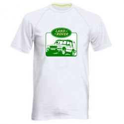 Мужская футболка для спорта Land Rover - PrintSalon