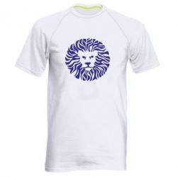 Мужская футболка для спорта лев - PrintSalon