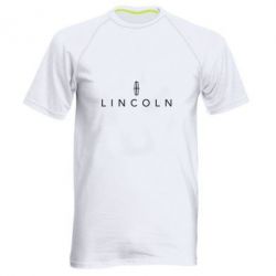 Мужская футболка для спорта Lincoln logo - PrintSalon