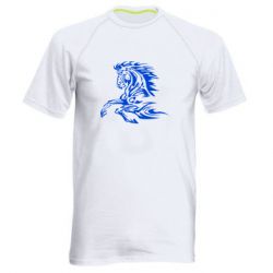 Мужская футболка для спорта Лошадь - PrintSalon