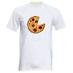 Мужская футболка для спорта Love Pizza - PrintSalon