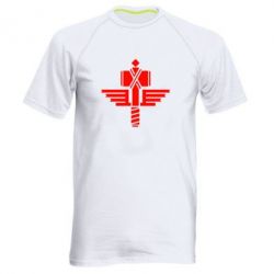 Мужская футболка для спорта Manowar Logo - PrintSalon