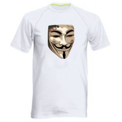 Мужская футболка для спорта Маска Вендетта - PrintSalon