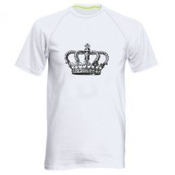Мужская футболка для спорта Массивная корона - PrintSalon