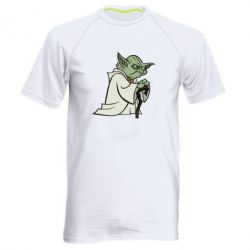Мужская футболка для спорта Master Yoda