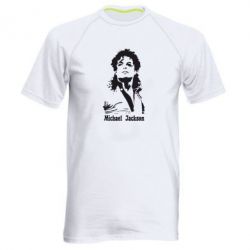 Чоловіча футболка для спорту Майкл Джексон - PrintSalon