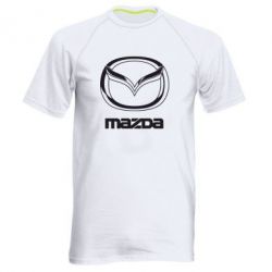 Мужская футболка для спорта Mazda Logo - PrintSalon