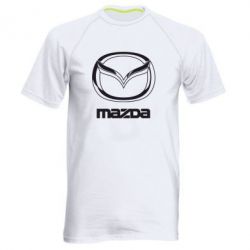 Мужская футболка для спорта Mazda Small - PrintSalon