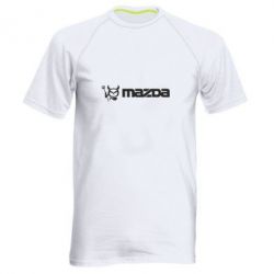 Мужская футболка для спорта Mazda - PrintSalon