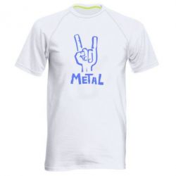 Мужская футболка для спорта Metal - PrintSalon