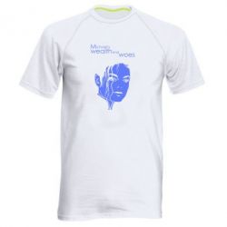 Мужская футболка для спорта Michael's wealth and woes - PrintSalon