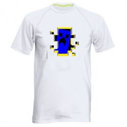 Чоловіча футболка для спорту Minecraft 3D