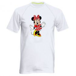 Мужская футболка для спорта Минни Красавица