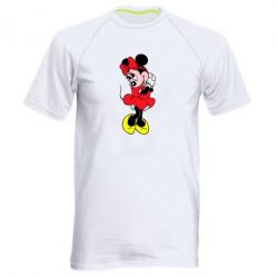Мужская футболка для спорта Минни "Мимими" - PrintSalon